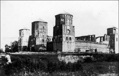  - Town at the old photos . 