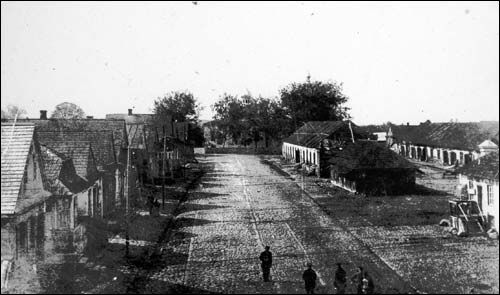  - Town at the old photos . 