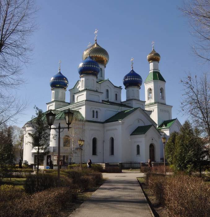 Babrujsk.  Orthodox church of St. Nicholas