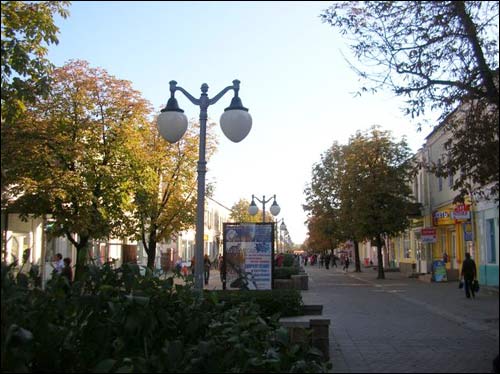 Babrujsk. Town streets 