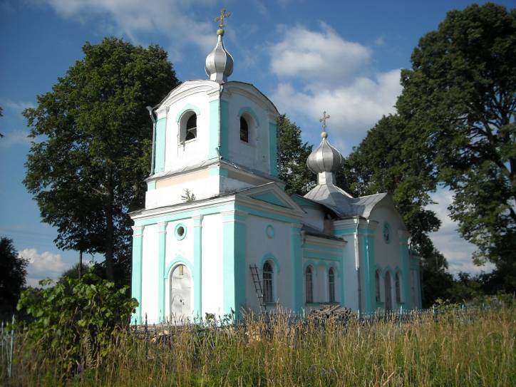 Kiščycy. Orthodox church of the Protection of the Holy Virgin