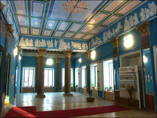 Żylicze (Dobośnia). Pałac (wnętrze)