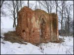 Rodnia.  Orthodox church (ruins)