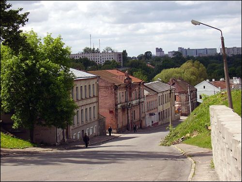 Mahiloŭ. Town streets 