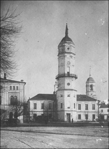  - Ratusz . Ratusz, fotografia z początku XX w