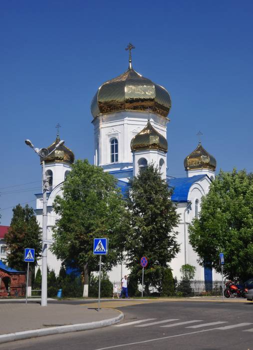 Škłoŭ. Orthodox church of the Transfiguration