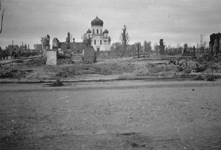 Škłoŭ. Orthodox church of the Transfiguration