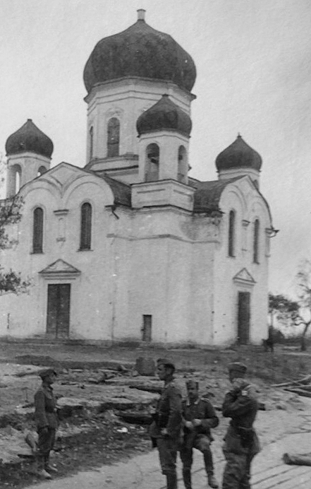 Škłoŭ. Orthodox church of the Transfiguration