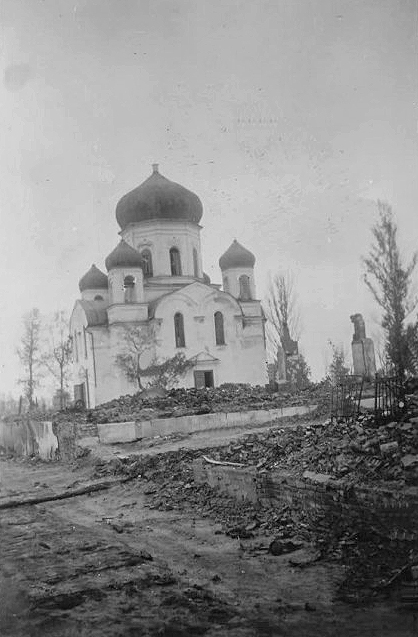 Škłoŭ. Orthodox church of the Transfiguration