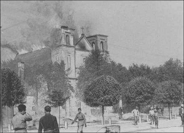 Kleck. Catholic church and Monastery of Dominican