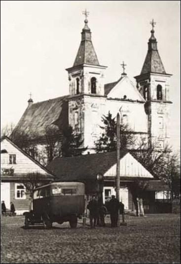 Kleck. Catholic church and Monastery of Dominican