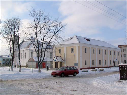 Kleck. Catholic church and Monastery of Dominican