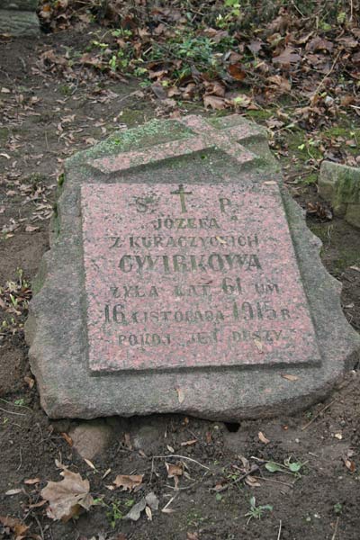 Kleck. cemetery Old Christian