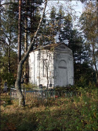 Żerdziaże. Kaplica grobowa 
