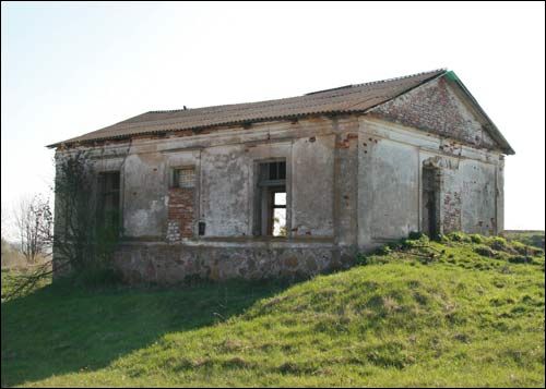 Zadźvieja. Farmstead of Mierzejewski