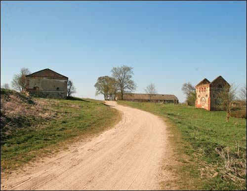 Zadźvieja. Farmstead of Mierzejewski