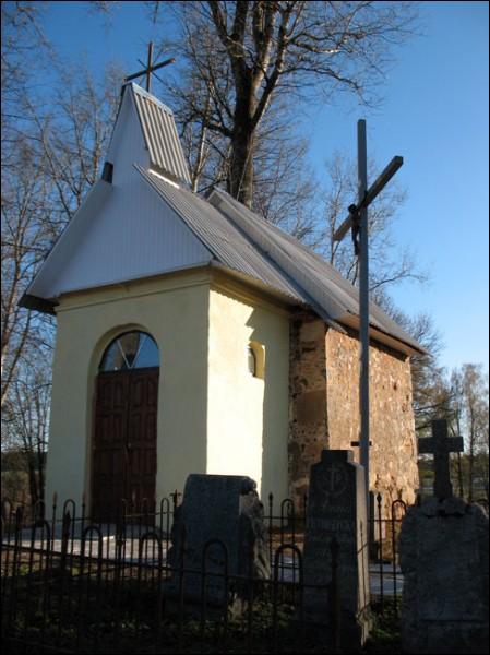 Radoszkowicze. Cmentarz stary katolicki. Kaplica
