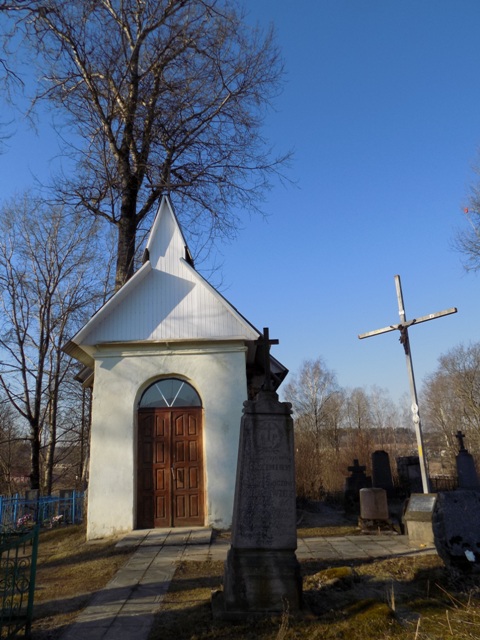 Radoszkowicze. Cmentarz stary katolicki. Kaplica