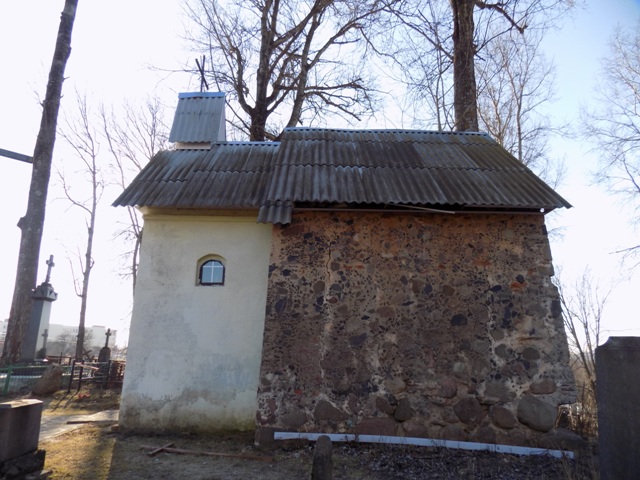 Radoszkowicze. Cmentarz stary katolicki. Kaplica