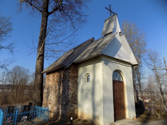 Radoszkowicze. Cmentarz stary katolicki. Kaplica
