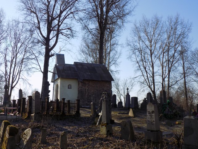 Radoszkowicze. Cmentarz stary katolicki. Kaplica