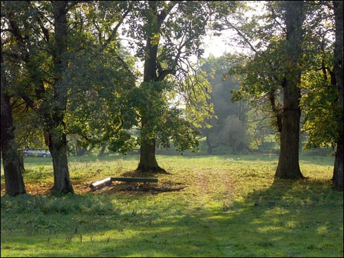 Anopal. Manor park of the Radziviłł former Manor-place