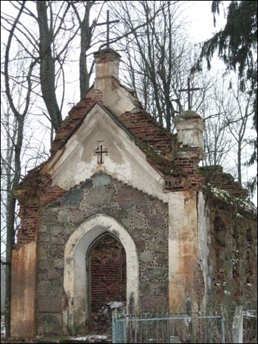 Малая Барздынь (Юрздаўка). Капліца-пахавальня Вішнеўскіх