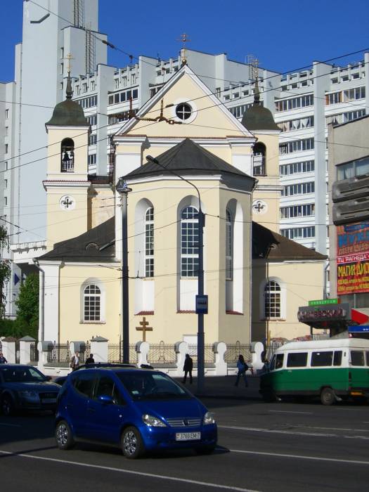 Minsk. Orthodox church of St. Peter and St. Paul