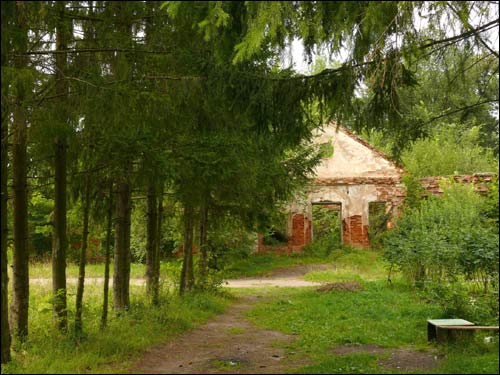 Siomkava (Siomkaŭ Sałamareck). Estate of Chmara