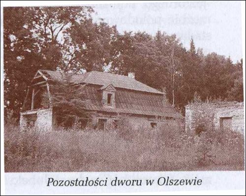 Olszewo. Dwór gospodarczy 