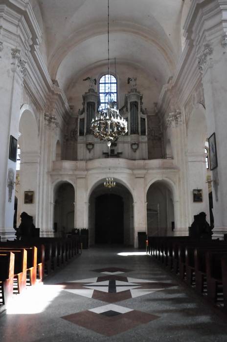 Budsłaŭ. Catholic church of the Assumption of the Blessed Virgin Mary Interior