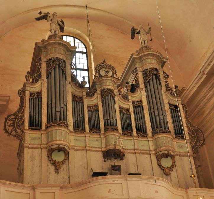 Budsłaŭ. Catholic church of the Assumption of the Blessed Virgin Mary Interior