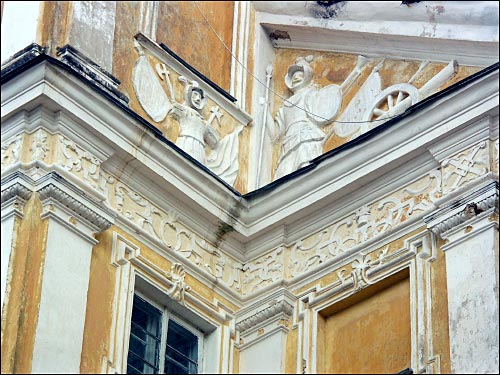  - Zamek Radziwiłłów Rekonstrukcja, 2005. Korpus główny, fragment (05 2005)