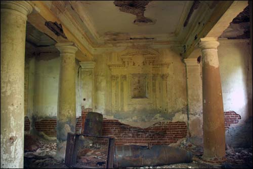  - Капліца . Інтэр'ер, фрагмент (07.2008)