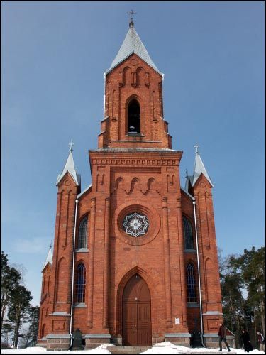 Ivianiec. Catholic church of St. Alexius
