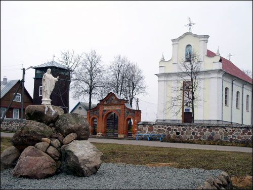 Kascianievičy. Catholic church of the Immaculate Conception of Blessed Virgin Mary