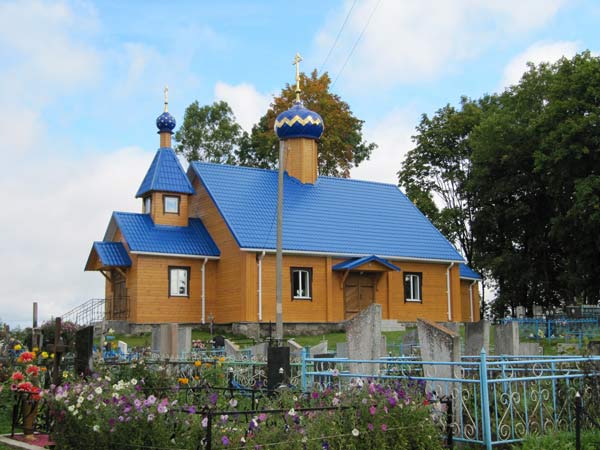 Spiahła |  Orthodox church of the Assumption. Cemetery church in Spiaglo
