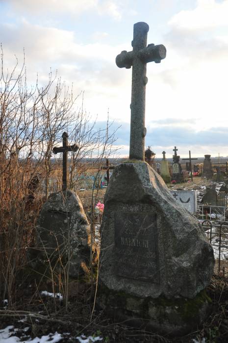 Оборок (Полочаны). Кладбище старое католическое