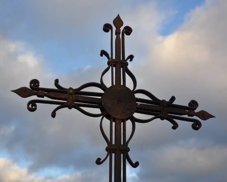 Оборок (Полочаны). Кладбище старое католическое