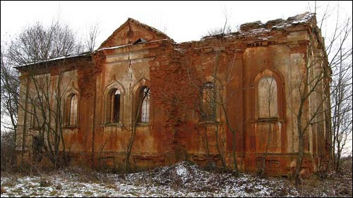 Czerwona Dubrowa (Mokrany). Cerkiew św. Jerzego