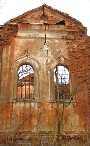  - Cerkiew św. Jerzego. Fragment fasady bocznej