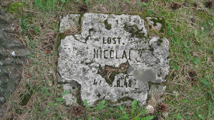 Каракулічы. Могілкі вайсковыя часоў 1-й сусветнай вайны 