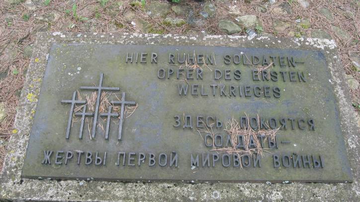 Каракулічы. Могілкі вайсковыя часоў 1-й сусветнай вайны 