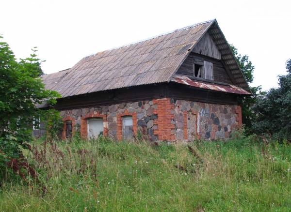  - У вёсцы . дом Pawlika