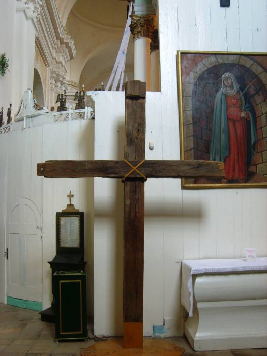 Budsłaŭ. Catholic church of the Assumption of the Blessed Virgin Mary Interior