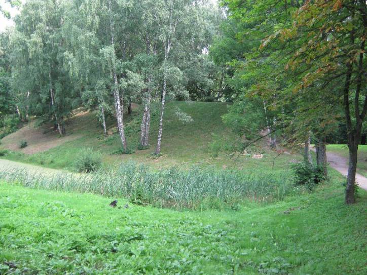 Łahojsk |  Site of ancient castle . 