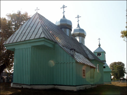  - Царква Святога Міхала Арханёла. Від з боку апсіды