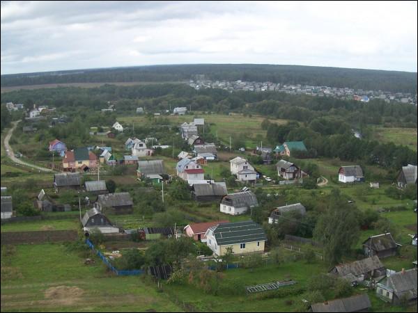 Upirevičy.  In the village 