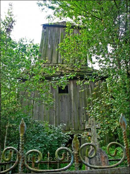  - Chapel at cemetery. 