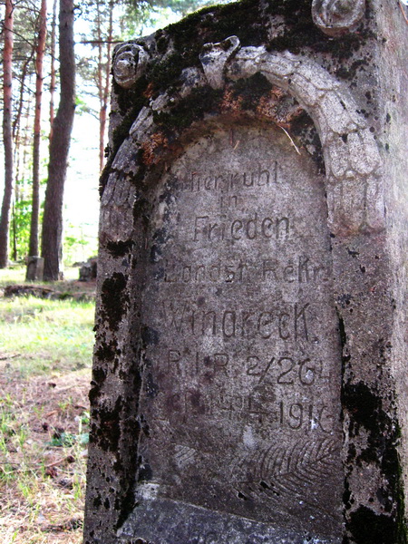 Prońki. Soldierly (WWI) Cemetery 